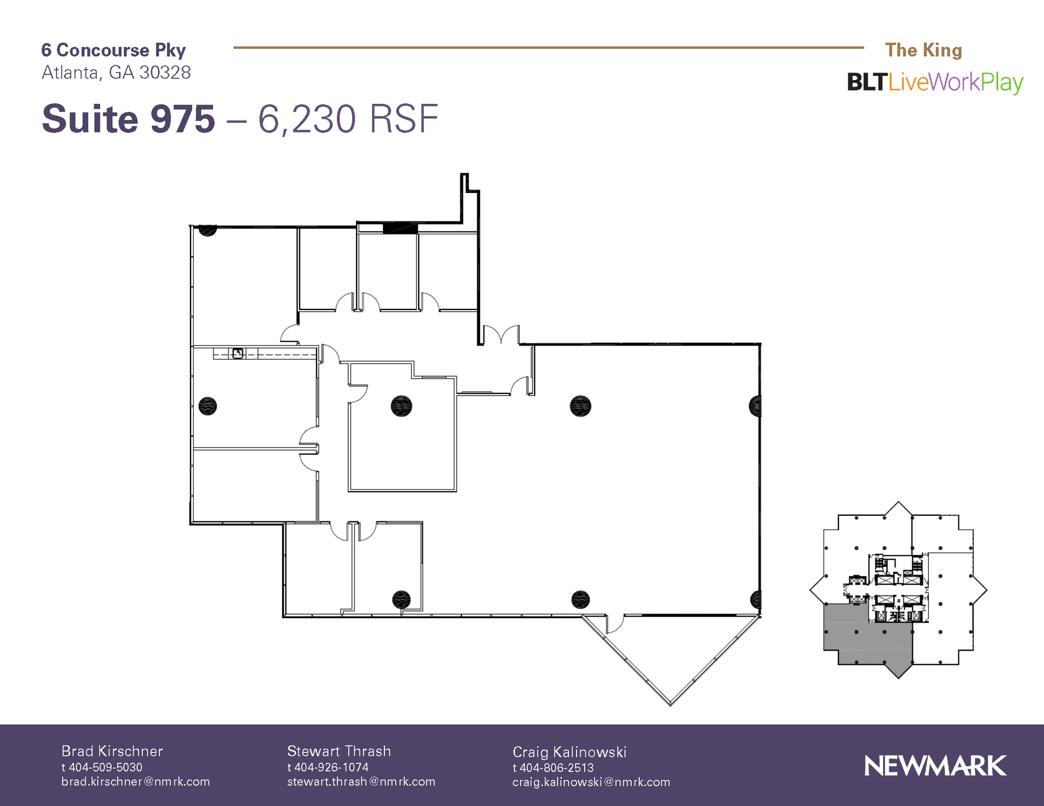 6 Concourse Pky NE, Atlanta, GA to rent Floor Plan- Image 1 of 1