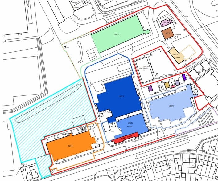 Banbeath Court, Leven to rent - Site Plan - Image 2 of 2