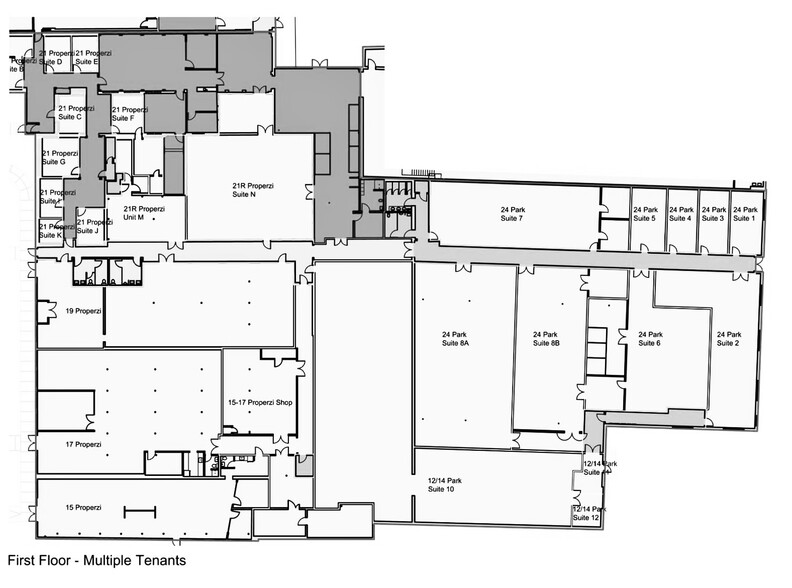 24 Park St, Somerville, MA for rent - Site Plan - Image 3 of 3