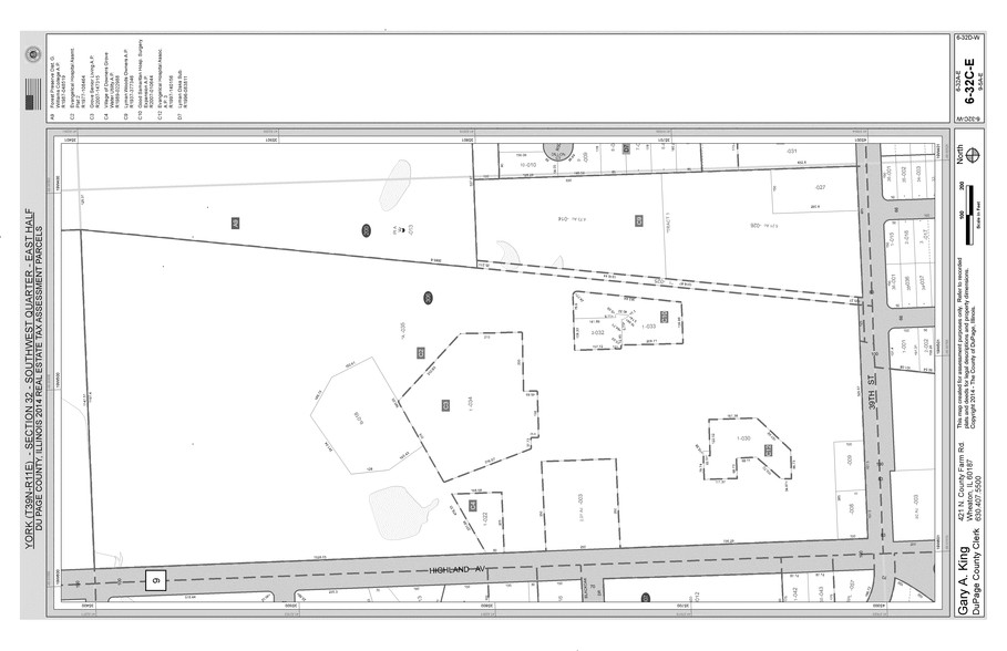 3800 Highland Ave, Downers Grove, IL for sale - Plat Map - Image 2 of 24