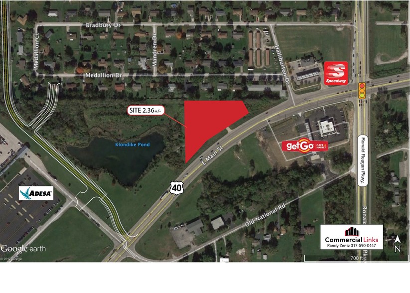 US40 & Ronald Reagan Pkwy., Plainfield, IN for sale - Building Photo - Image 1 of 4