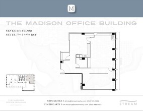 1155 15th St NW, Washington, DC for rent Floor Plan- Image 1 of 1