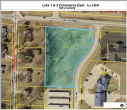 1701 S 15th Ave, Ozark, MO - aerial  map view