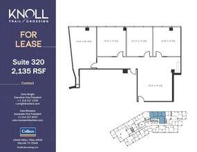 15400 Knoll Trail Dr, Dallas, TX for rent Floor Plan- Image 1 of 2