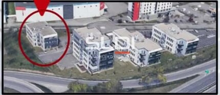 Saint-Priest, RHO - Aerial  map view