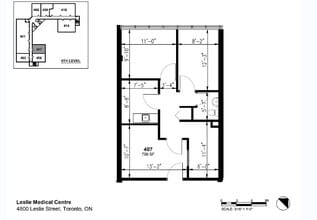 4800 Leslie St, Toronto, ON to rent Floor Plan- Image 1 of 1
