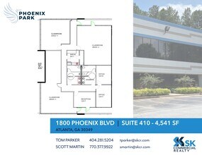 1800 Phoenix Blvd, Atlanta, GA to rent Site Plan- Image 1 of 1