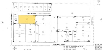 1480 7th St, Riverside, CA for sale Plat Map- Image 1 of 5