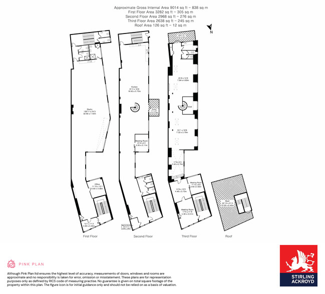 346 Old St, London for rent - Floor Plan - Image 2 of 4