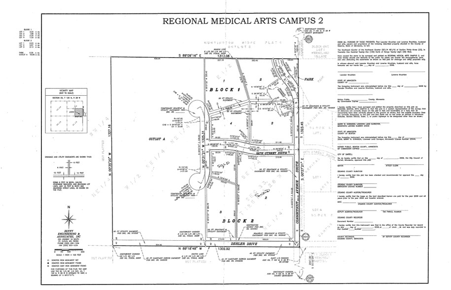 1800 Campus Loop, Saint Cloud, MN for sale - Plat Map - Image 2 of 2