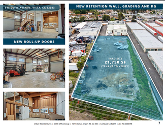 More details for 515 Olive Ave, Vista, CA - Industrial for Rent