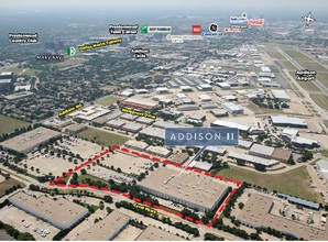 4550 Excel Pky, Addison, TX - aerial  map view