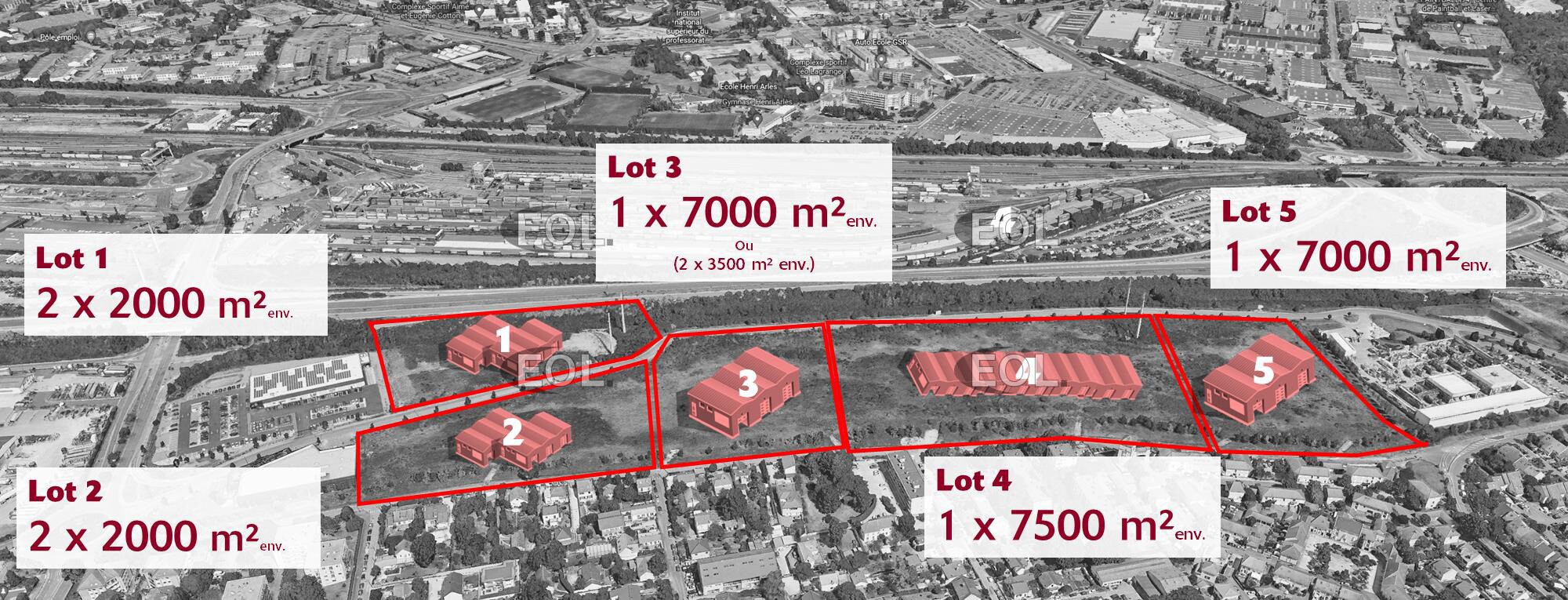 Industrial in Bonneuil-sur-Marne to rent Site Plan- Image 1 of 5