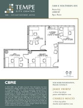 1400 E Southern Ave, Tempe, AZ to rent Floor Plan- Image 1 of 7