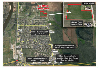 More details for 20 Acres Airline Dr Dr, Bossier City, LA - Land for Sale