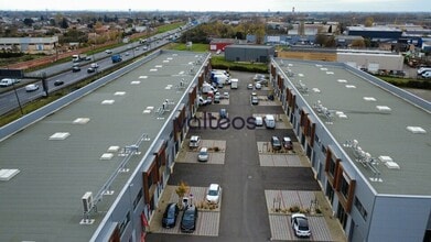 Toulouse - Aerial map view