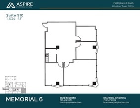 738 Highway 6 S, Houston, TX to rent Floor Plan- Image 1 of 2