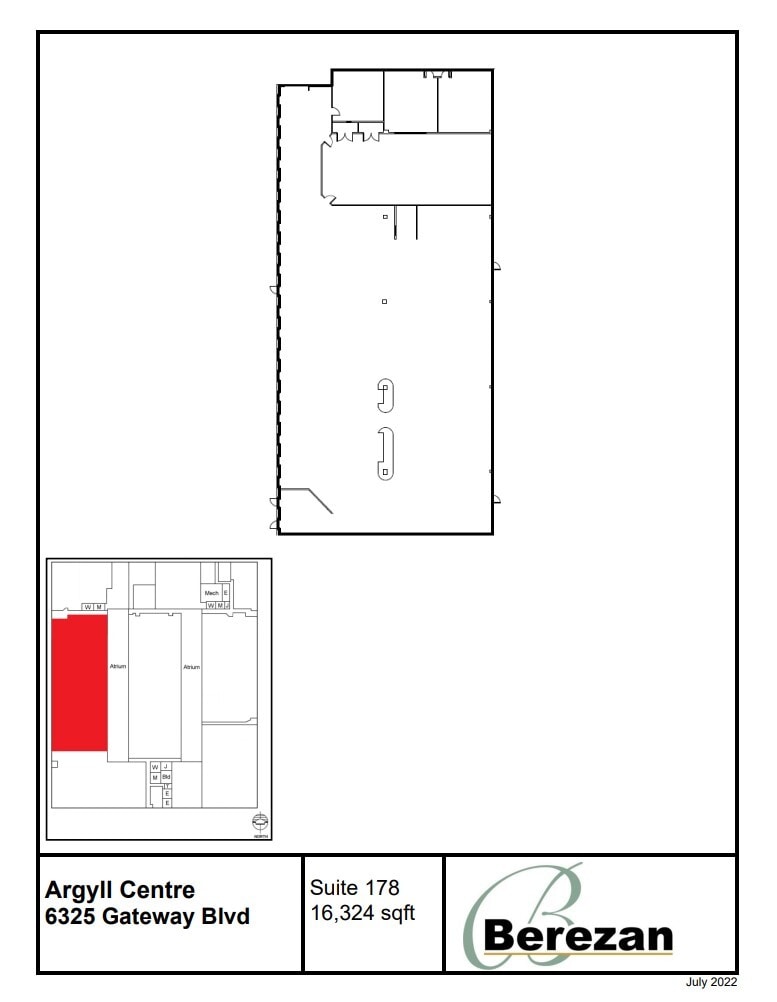 6325 Gateway Blvd NW, Edmonton, AB to rent Floor Plan- Image 1 of 1