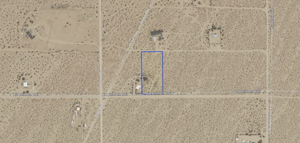 Old Chisholm Trail, Twentynine Palms, CA for sale - Aerial - Image 2 of 2