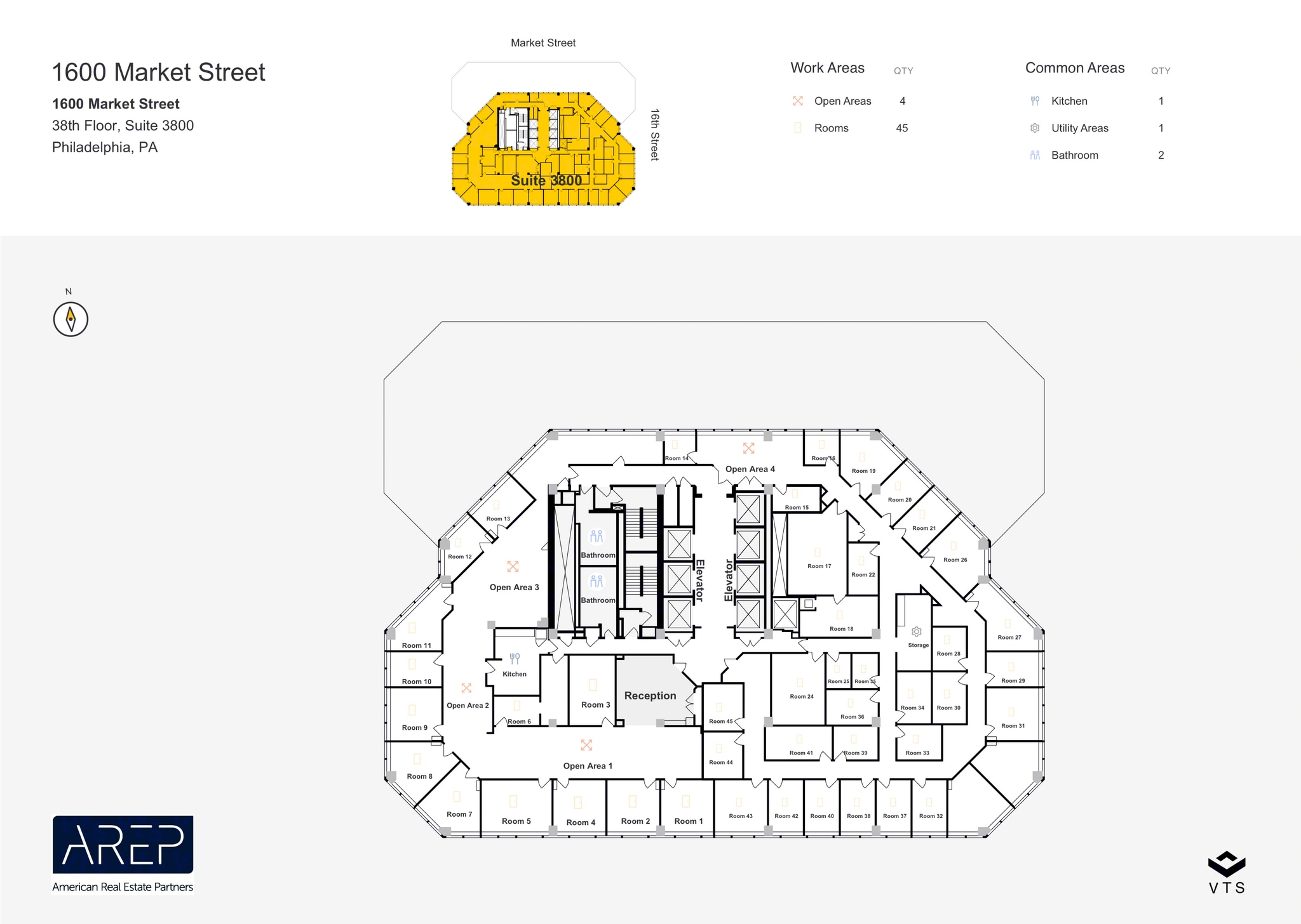 1600 Market St, Philadelphia, PA to rent Floor Plan- Image 1 of 1