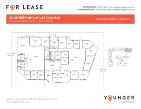 8101 Ridgepoint Dr, Irving, TX for rent Floor Plan- Image 2 of 2