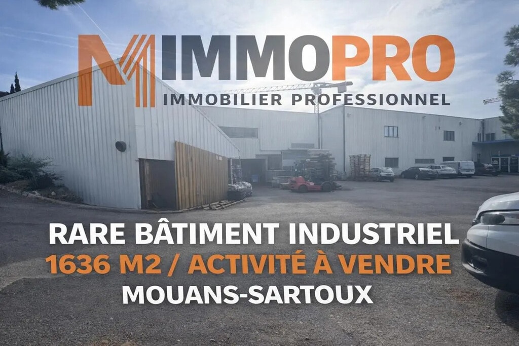 Vente Entrepôt 1 646 m² - Photo 1