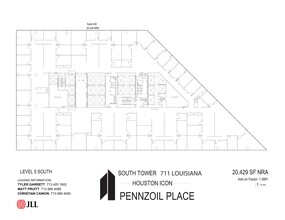 711 Louisiana St, Houston, TX for rent Floor Plan- Image 1 of 1