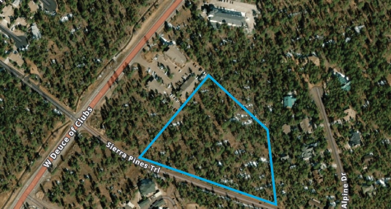 Sierra Pines Trl, Show Low, AZ for sale - Building Photo - Image 1 of 1