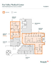 4050-4100 Healthway Dr, Aurora, IL for rent Floor Plan- Image 1 of 1