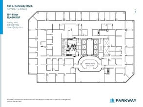 501 E Kennedy Blvd, Tampa, FL to rent Floor Plan- Image 1 of 4