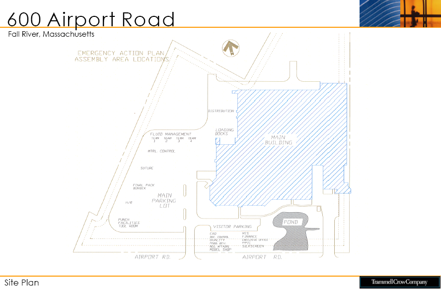 600 Airport Rd, Fall River, MA for rent - Site Plan - Image 3 of 22