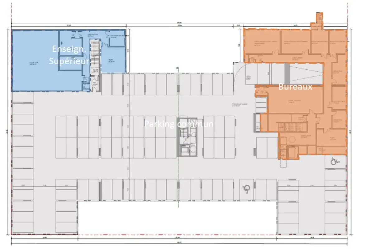 26-36 Rue Du Tonkin, Villeurbanne to rent Floor Plan- Image 1 of 1