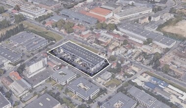 Gennevilliers, HDS - Aerial map view