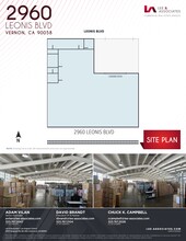 2960 Leonis Blvd, Vernon, CA for rent Site Plan- Image 1 of 4