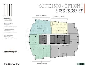 1111 Brickell Ave, Miami, FL to rent Site Plan- Image 1 of 9