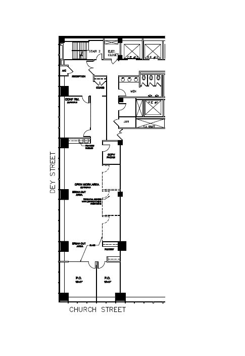 22 Cortlandt St, New York, NY to rent Floor Plan- Image 1 of 1