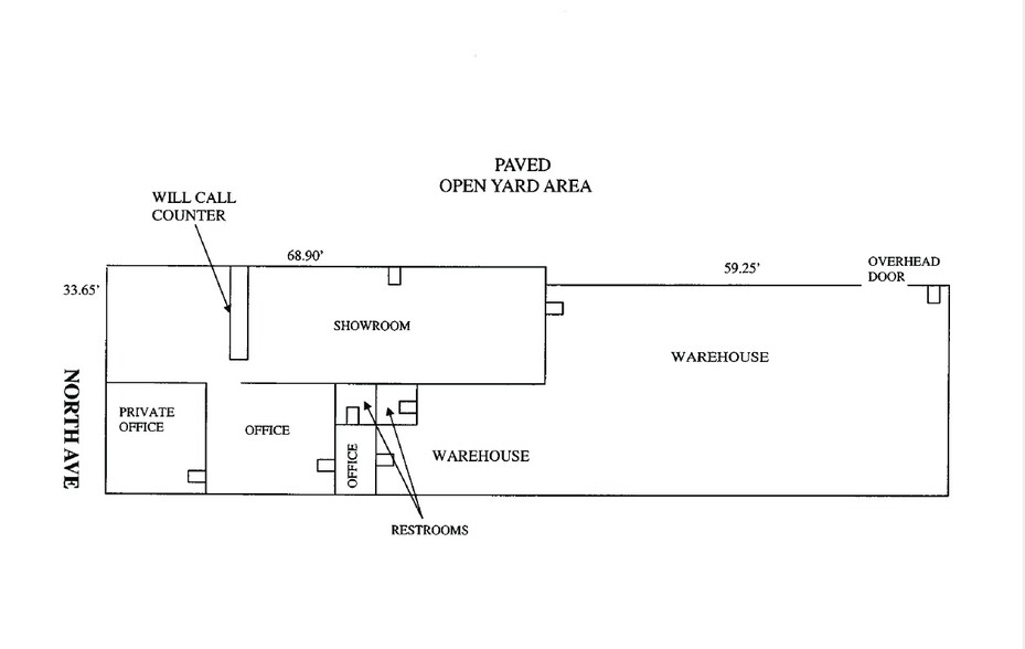 4554 W North Ave, Chicago, IL for sale - Site Plan - Image 2 of 5