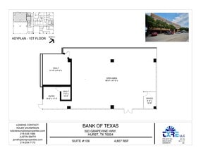 500 Grapevine Hwy, Hurst, TX to rent Floor Plan- Image 1 of 1