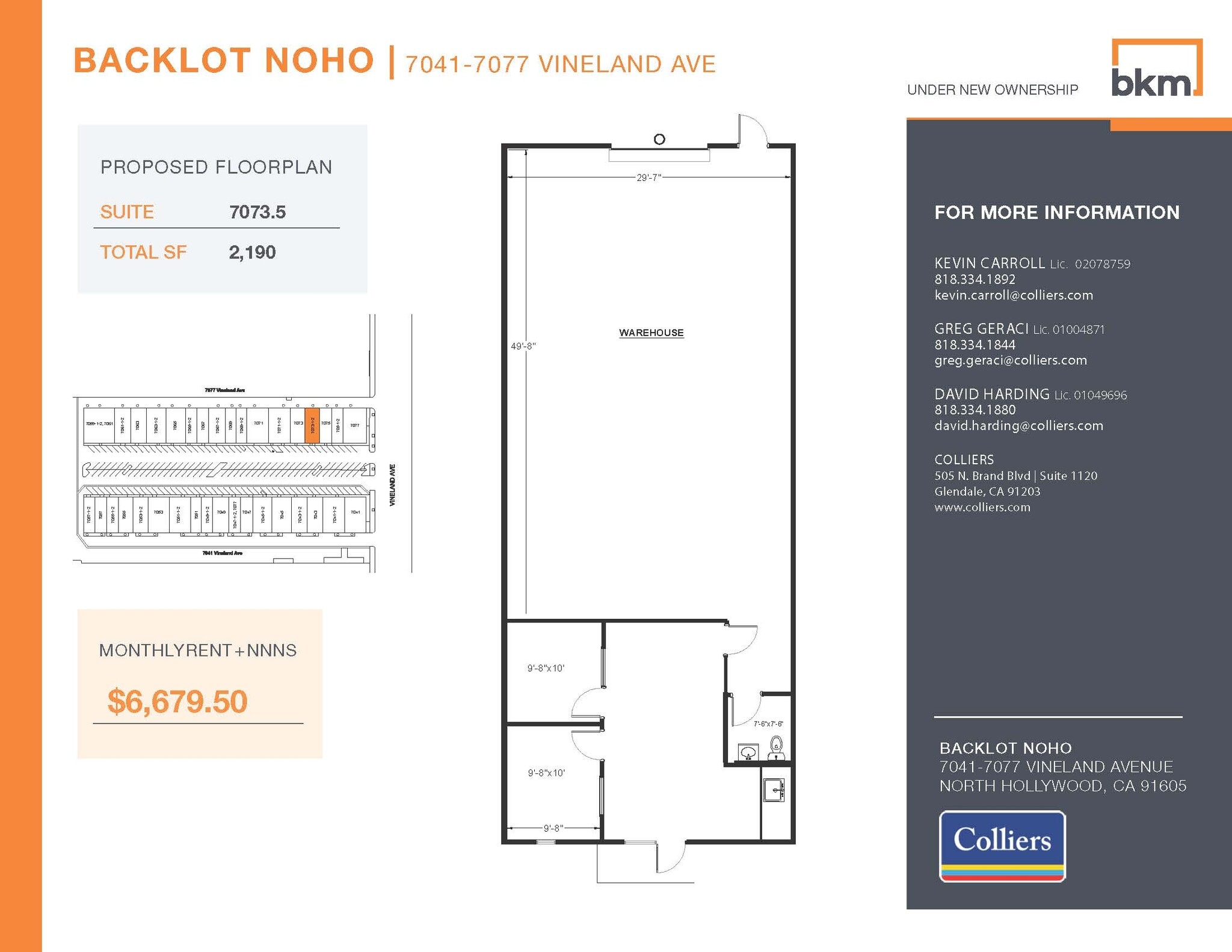 7059-7077 1/2 Vineland Ave, North Hollywood, CA to rent Interior Photo- Image 1 of 1