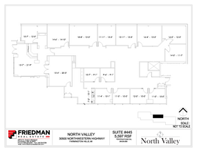 30500 Northwestern Hwy, Farmington Hills, MI for rent Floor Plan- Image 1 of 3