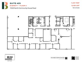 11525 N Community House Rd, Charlotte, NC for rent Floor Plan- Image 1 of 1