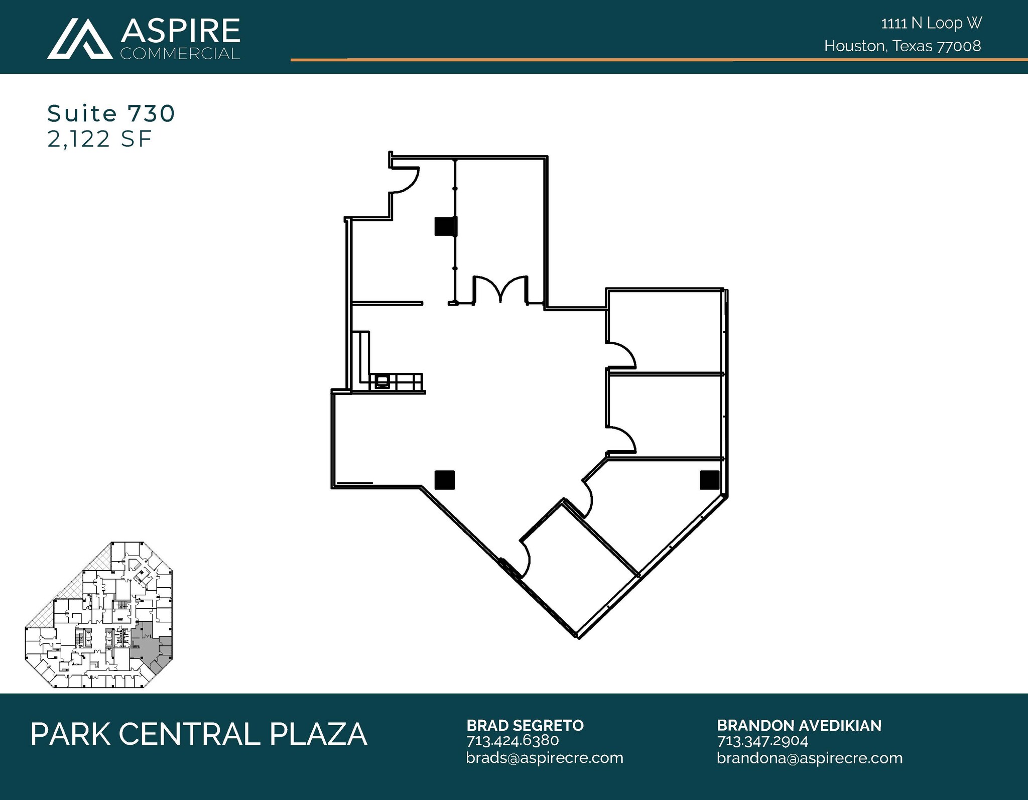 1111 N Loop W, Houston, TX for sale Floor Plan- Image 1 of 1