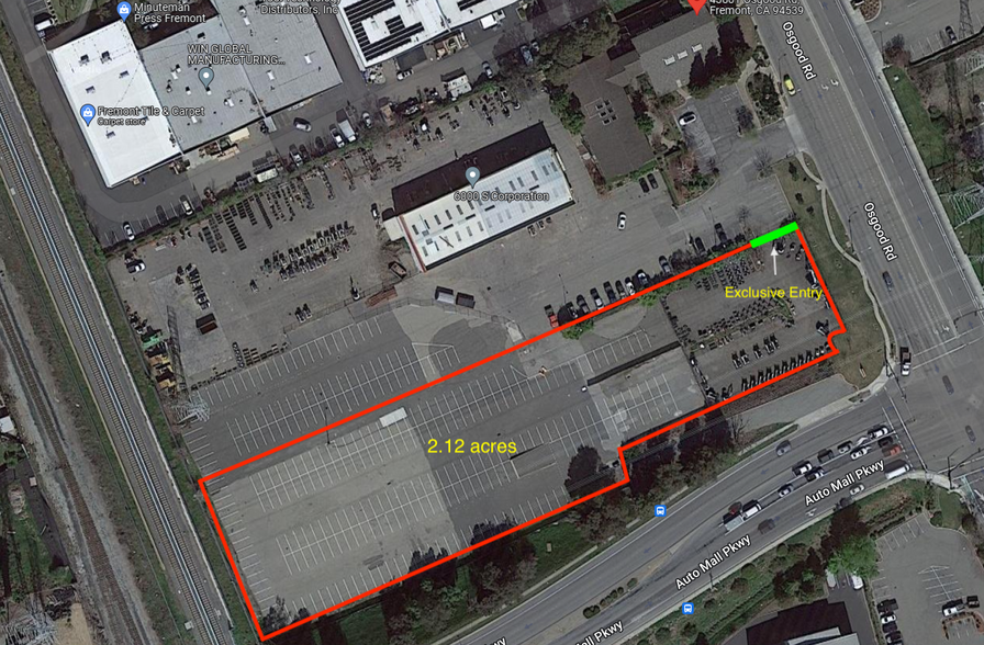 Secured Yard Space on Automall Parkway - Commercial Property