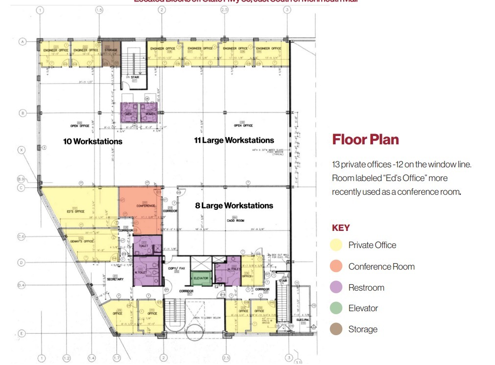 40 Industrial Way E, Eatontown, NJ for rent Floor Plan- Image 1 of 1