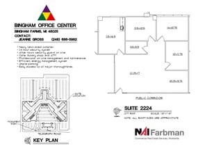 30600-30700 - 30800 Telegraph Rd, Bingham Farms, MI to rent Floor Plan- Image 1 of 1