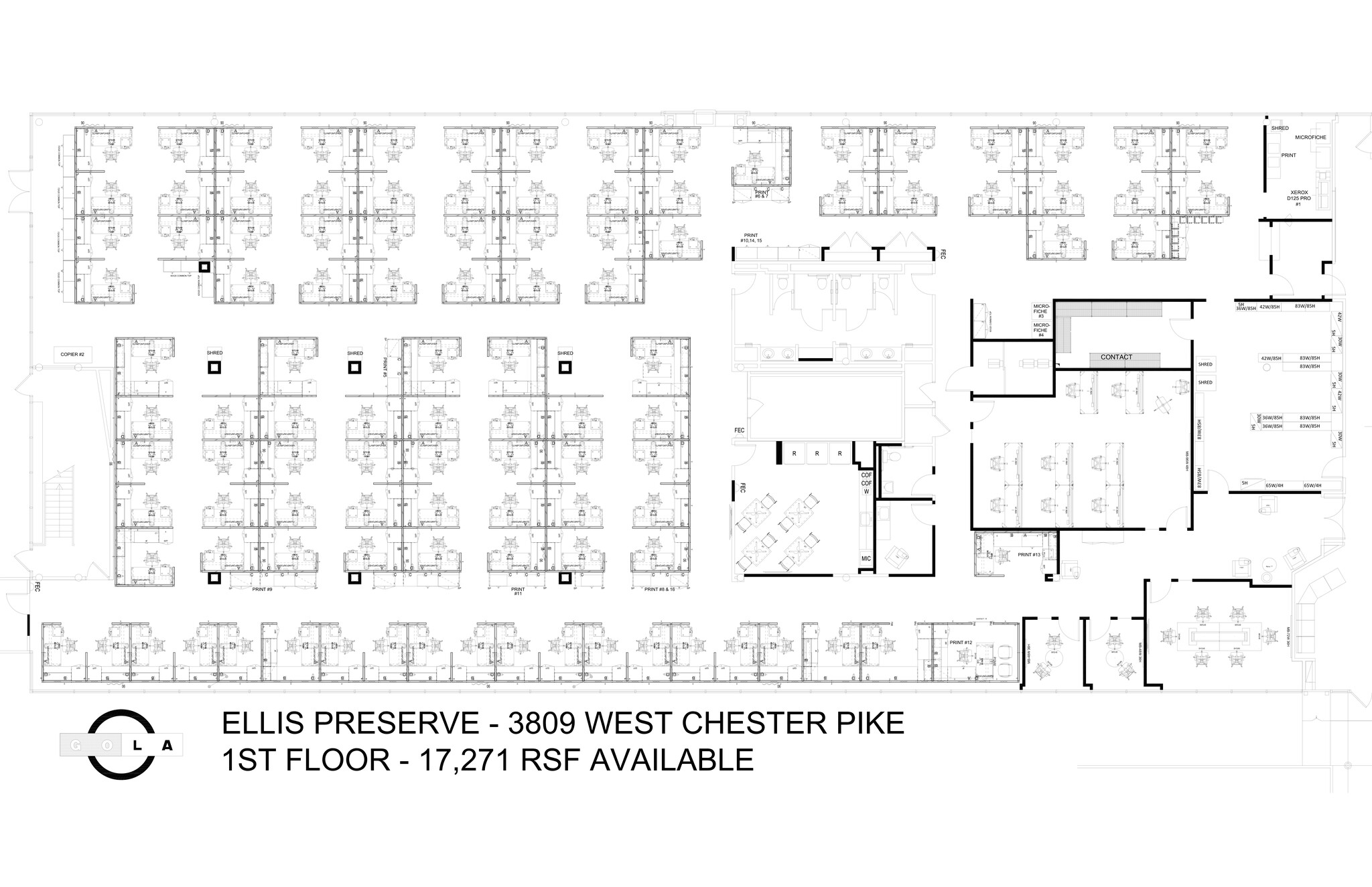 3809 West Chester Pike, Newtown Square, PA for rent Site Plan- Image 1 of 1