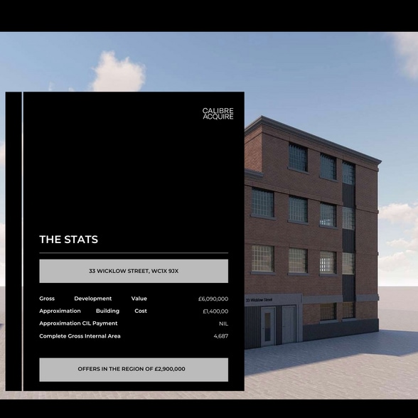 33 Wicklow st, London for sale - Building Photo - Image 3 of 3