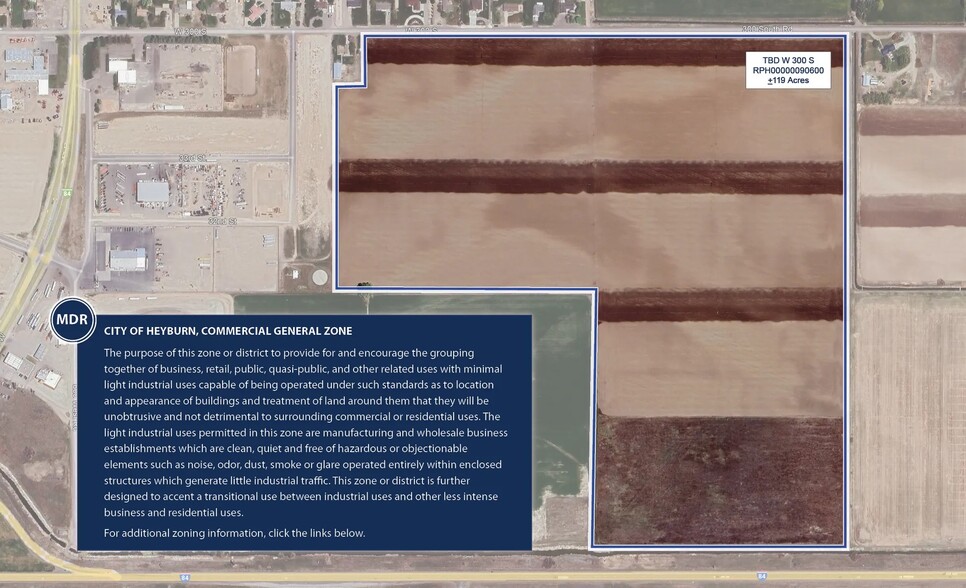 TBD W 300 S, Heyburn, ID for sale - Aerial - Image 2 of 6