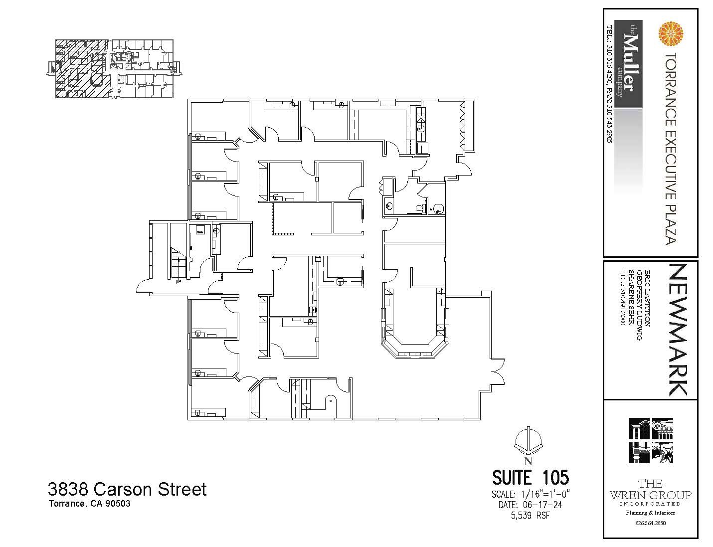 3848 W Carson St, Torrance, CA for rent Floor Plan- Image 1 of 1