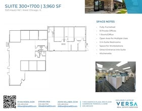 1525 Kautz Rd, West Chicago, IL to rent Floor Plan- Image 2 of 2